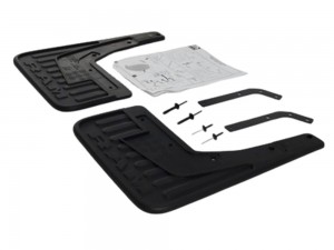 Mopar Performance 82212017AC Heavy Duty Rubber Splash Guards / Mud Guards
