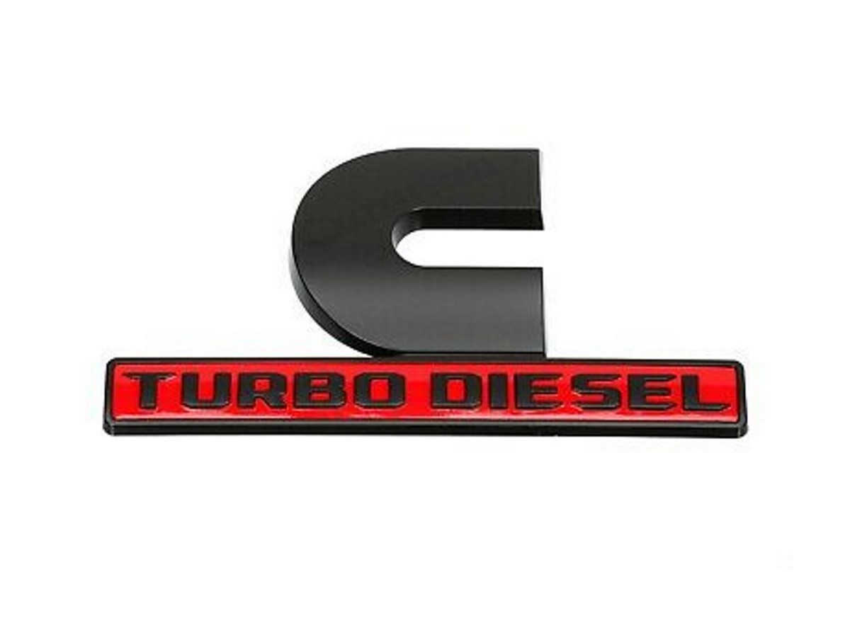 Genuine MOPAR Cummins Turbo Diesel Badge/Decal For Dodge RAM Trucks - OEM Part 68149701AB 8 thumbnail image