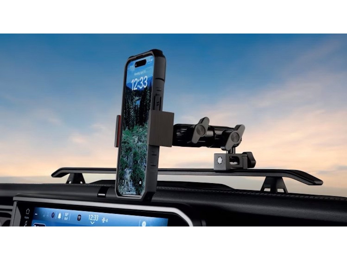Phone Mount Jeep Cell Phone Case Quadratec Magnetic Grab Handle Phone Mount  For 07-18 Jeep