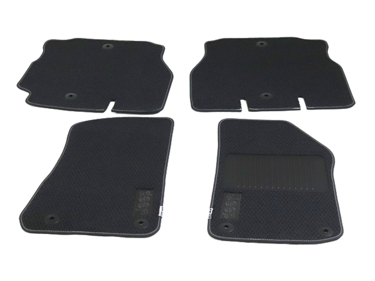 Matu Mopar Carpet Mats 4 Door 80th Anniversary Kit Of Four Mats