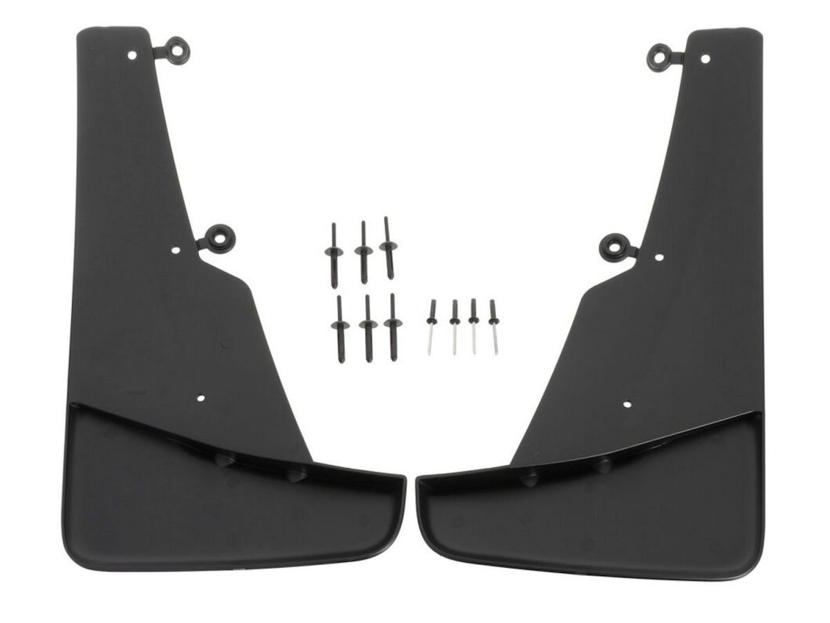 Mopar Splash Guards Kit Of Two For Front Molded Black - 82212021AD