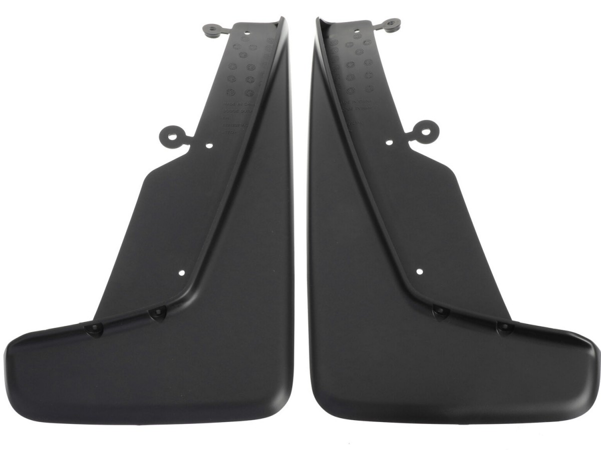 ティク Mopar Splash Guards Kit Of Two For Front Molded Black - 82212021AD