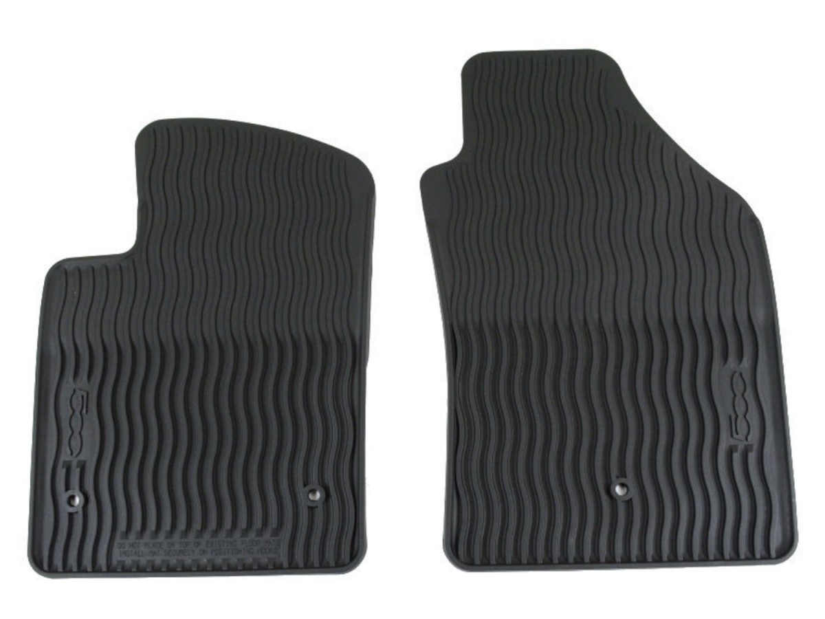ら Mopar All Weather Mats Set Of Two For Driver & Passenger Sides