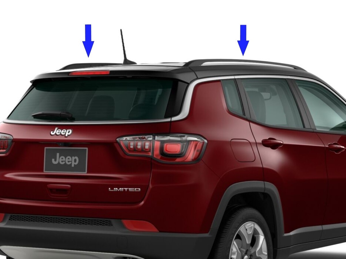 Mopar Roof Rails Chrome - 82214656AA | Mopar Genuine Parts