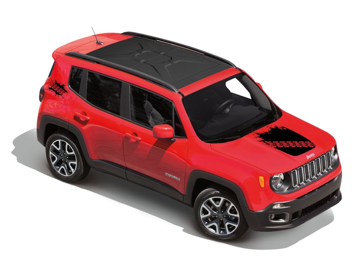 Mopar Graphic Hood & Bodyside Treadmark - 82214839AB | Mopar Genuine Parts