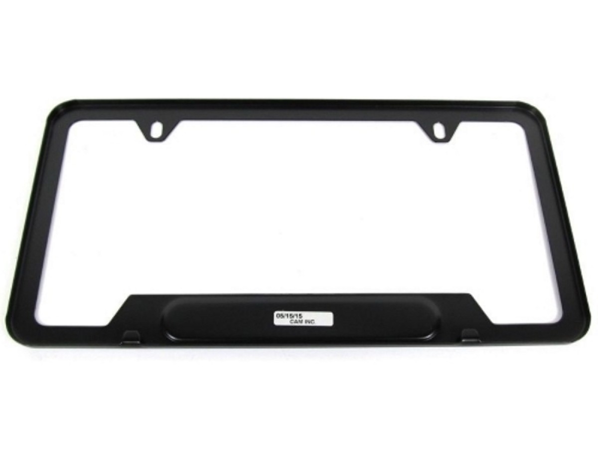 Mopar License Plate Frame Black W/ Chrysler Logo - 82214872 | Mopar ...