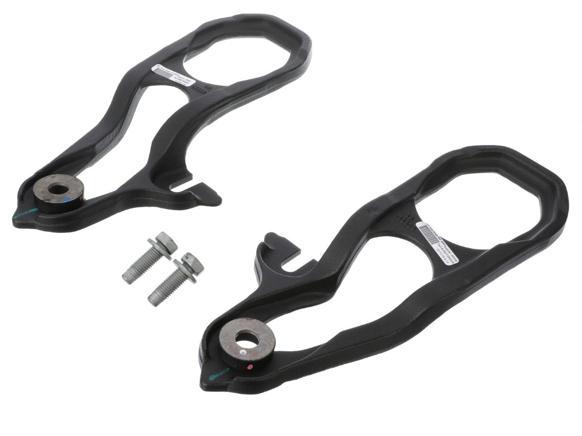 Genuine Mopar Tow Hook Kit Black With Bezels DTTOWHOOKBLK Mopar Genuine Parts