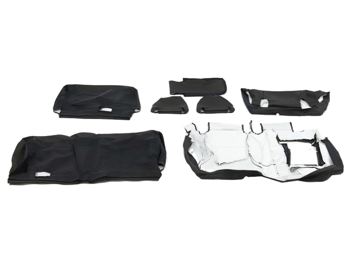 Genuine Mopar Seat Covers Rear Crew Cab 60/40 Black 82215474