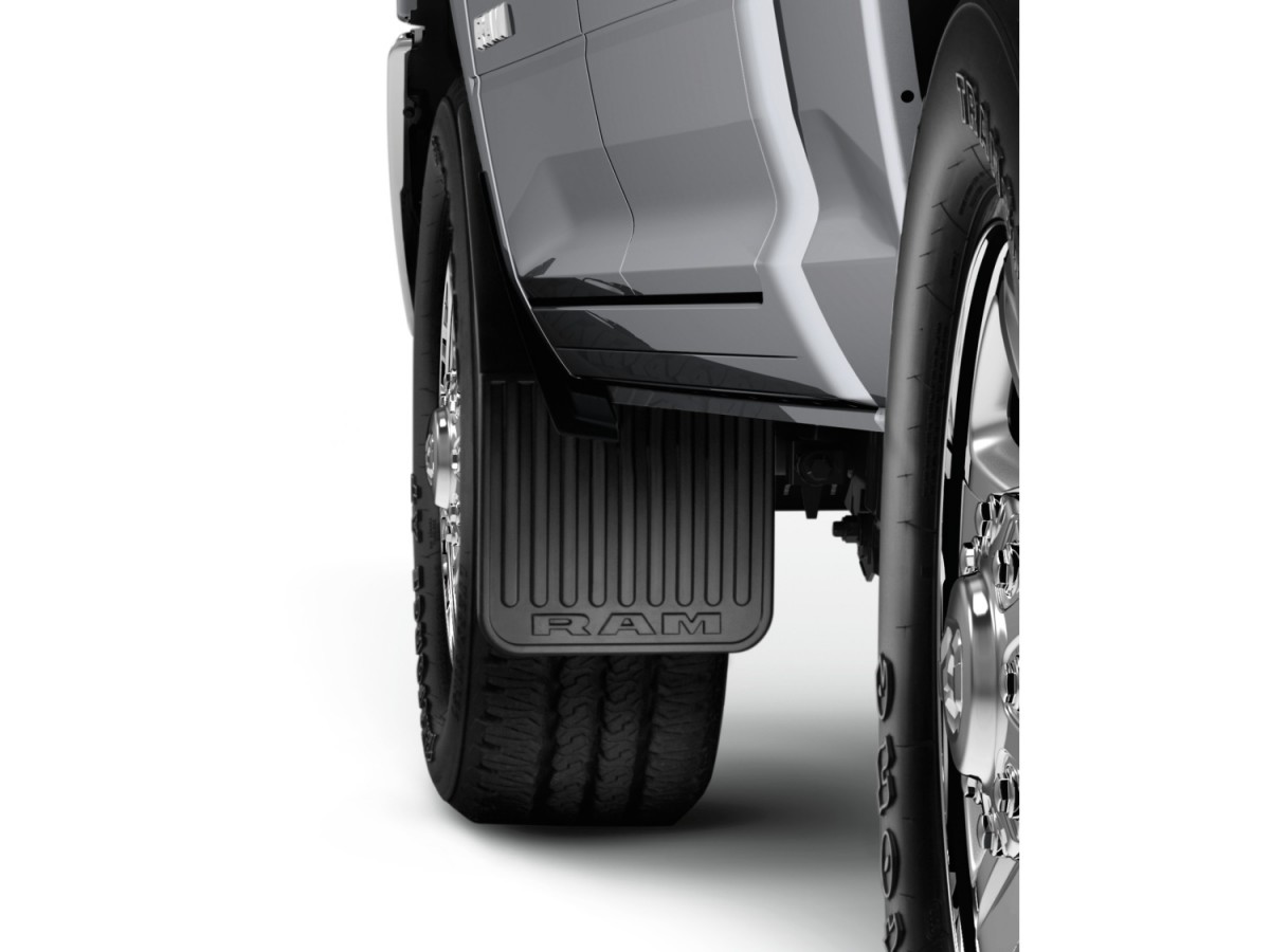Mopar Splash Guards - Flat - Front - 82216215AA | Mopar Genuine Parts