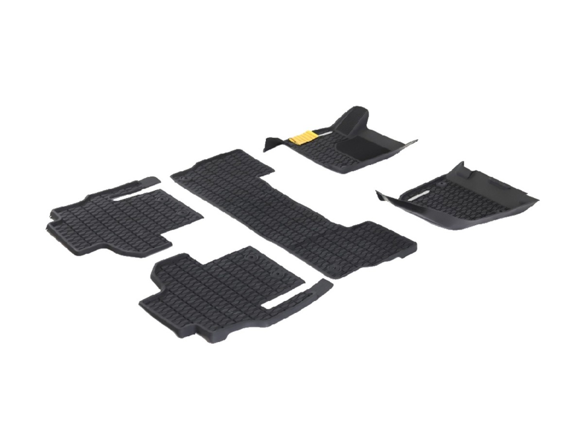 Genuine Mopar All Weather Rubber Floor Mats For First Second Third Rows