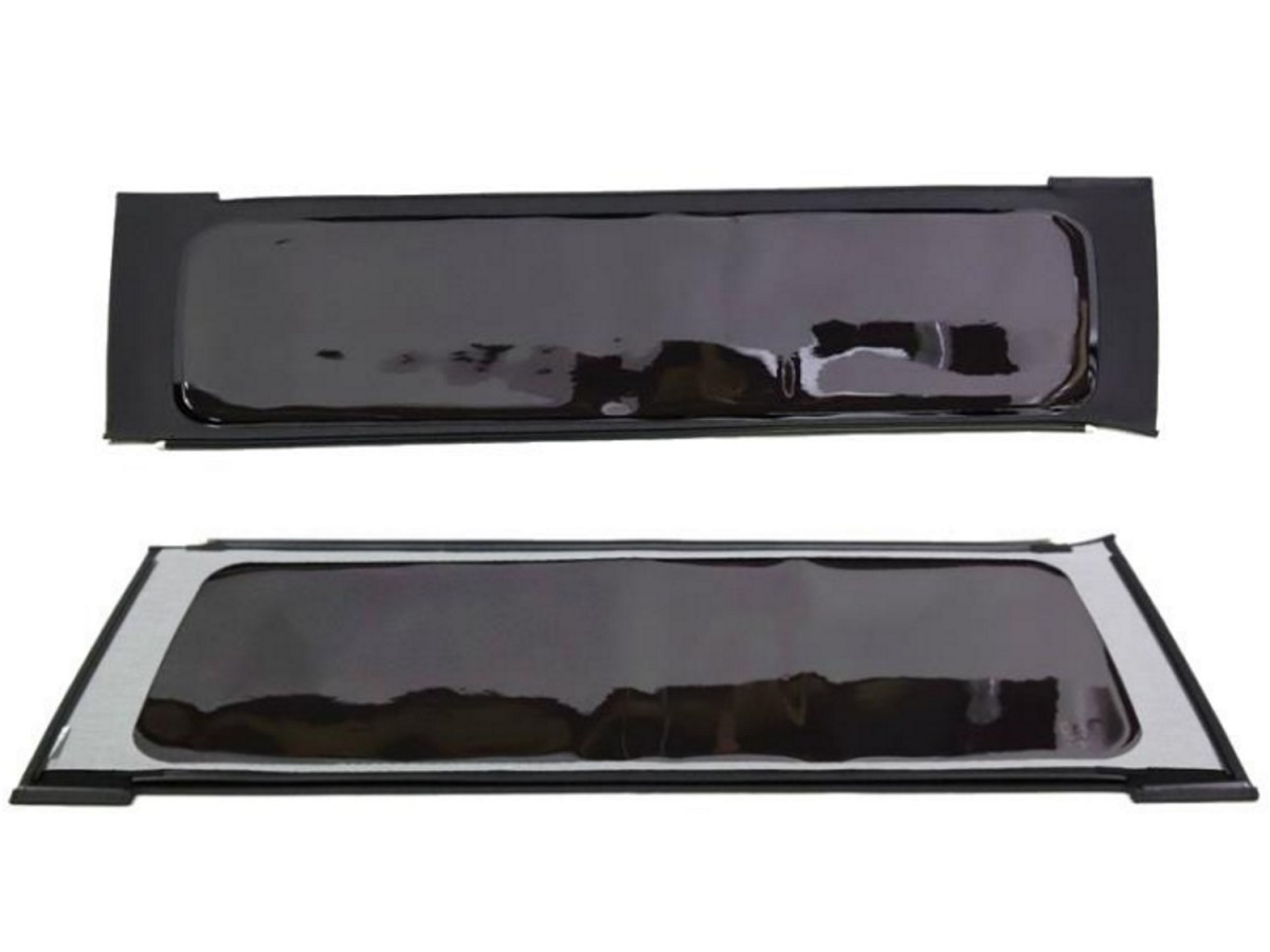 Mopar Replacement Window Set For 2 Door Standard Black Soft Top Tinted ...