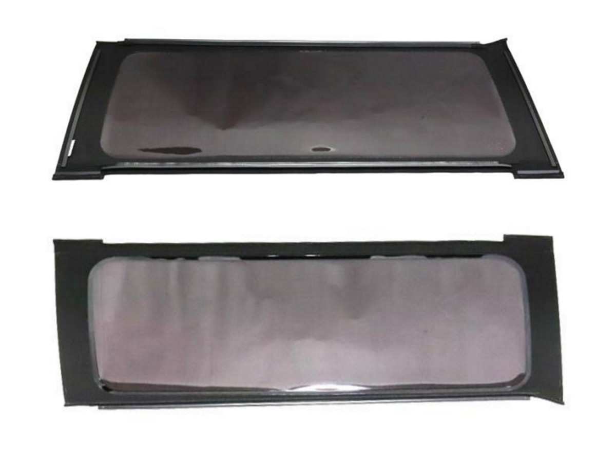 Genuine Mopar Replacement Window Set For 4 Door Premium Black Soft Top